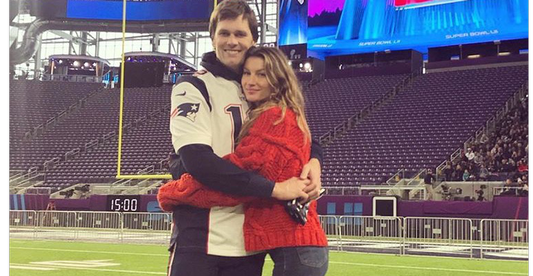 Gisele Bündchen e Tom Brady - Reprodução/Instagram