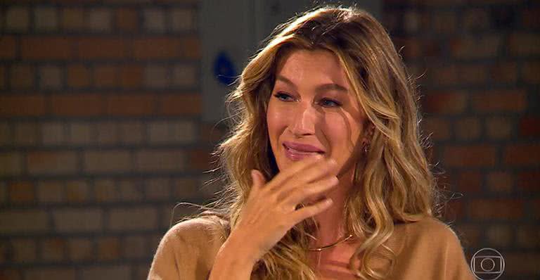 Gisele Bündchen no Caldeirão do Huck - Reprodução / Globo