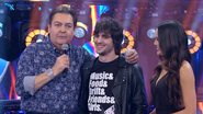 Faustão e Fiuk na Dança dos Famosos - Reprodução / Globo