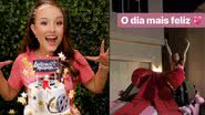 Completando 18 anos, Larissa Manoela ganha carro rosa avaliado em R$100 mil - Reprodução / Instagram