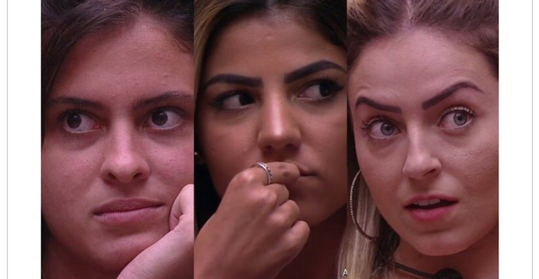 Hana, Hariany e Paula - Reprodução/Globo