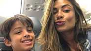 Aline Riscado e Nathan - Reprodução/Instagram