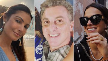 Patricia Poeta, Luciano Huck e Bruna Marquezine - Reprodução / Instagram