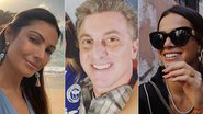 Patricia Poeta, Luciano Huck e Bruna Marquezine - Reprodução / Instagram