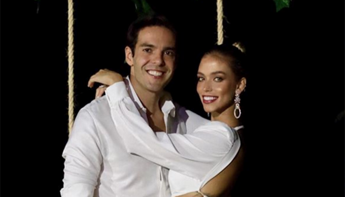 Kaká e Carol Dias - Reprodução / Instagram