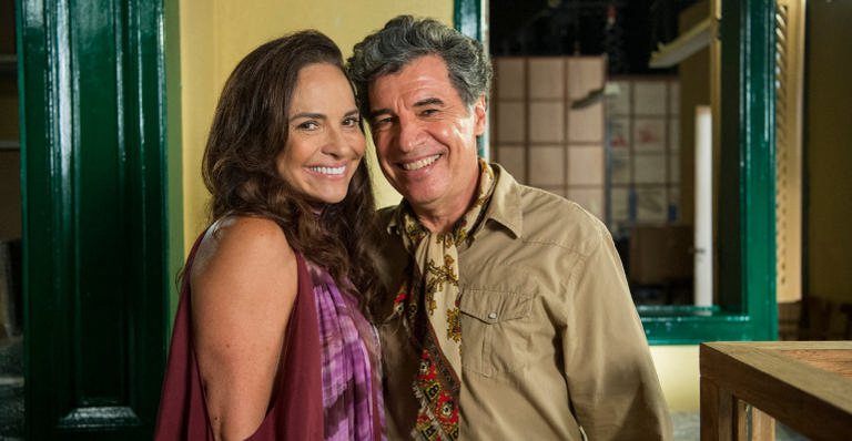 Luiza e Paulo dizem adeus à novela - Divulgação Globo/Estevam Avellar