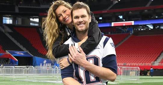 Gisele Bündchen e Tom Brady - Reprodução/Instagram