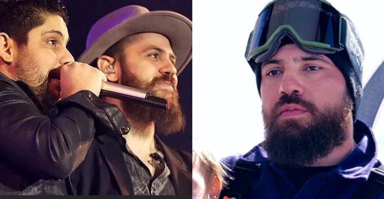 Mateus Liduário com o filho - Reprodução