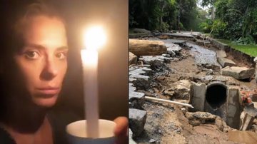 Carolina Dieckmann mostra estragos da chuva em sua rua e se espanta - Reprodução / Instagram