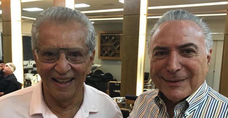 Carlos Alberto de Nóbrega e Michel Temer - Reprodução/Instagram