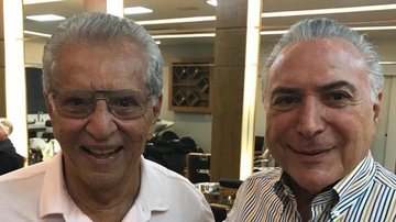 Carlos Alberto de Nóbrega e Michel Temer - Reprodução/Instagram