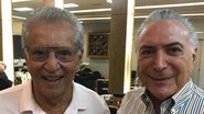 Carlos Alberto de Nóbrega e Michel Temer - Reprodução/Instagram