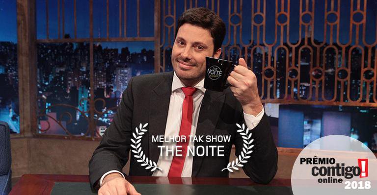 Prêmio CONTIGO! Online 2018: Melhor talk show - The Noite - Divulgação