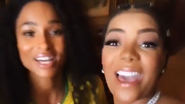 Ciara e Ludmilla - Reprodução/Instagram