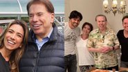 Longe da folia, Silvio Santos curte carnaval com noite de pizza - Reprodução / Instagram