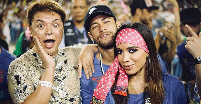 David Brazil, Neymar Jr e Anitta - Reprodução / Instagram