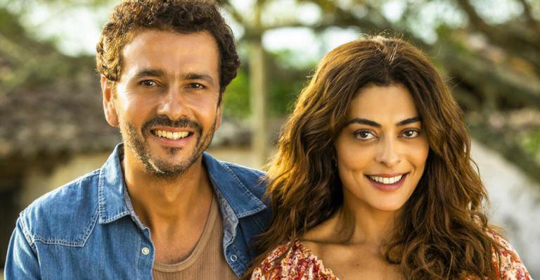 Juliana Paes e Marcos Palmeira em "A Dona do Pedaço" - Divulgação/Globo/Raquel Cunha