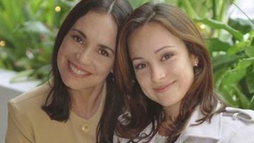 Regina Duarte e Gabriela Duarte na novela 'Por Amor' - Globo