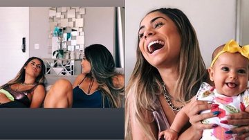 Lexa, Mayra Cardi e Sophia - Reprodução/Instagram