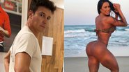 Rodrigo Faro mostra bumbum avantajado: ''Maior que o da Gracyanne'' - Reprodução / Instagram