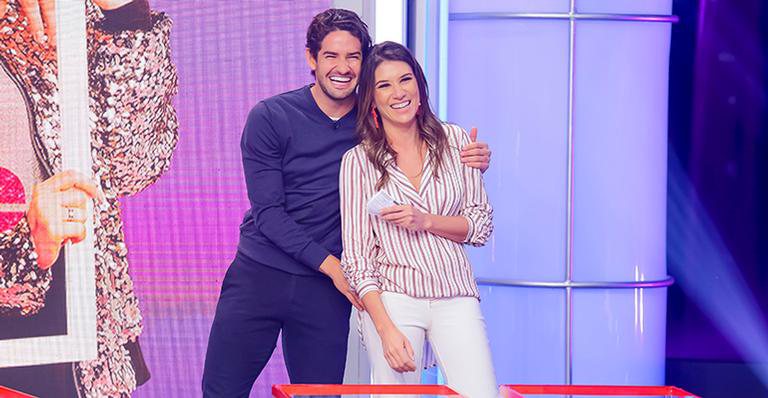 Alexandre Pato e Rebeca Abravanel - Gabriel Cardoso / SBT