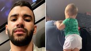 Gusttavo Lima e o caçula, Samuel - Reprodução/Instagram