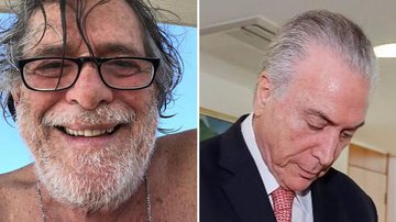 José de Abreu e Michel Temer - Reprodução/Instagram