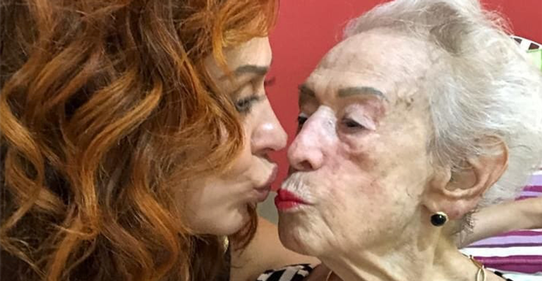 Claudia Raia e a mãe, Odette - Reprodução / Instagram