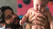 Dudu Azevedo e o filho, Joaquim - Reprodução/Instagram