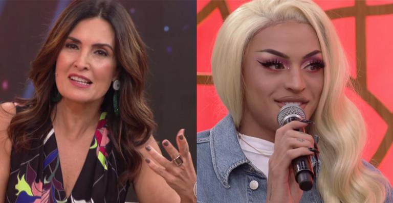 Fátima Bernardes e Pabllo Vittar - Reprodução