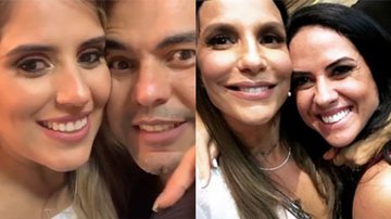 Camilla Camargo, Zezé Di Camargo, Ivete Sangalo e Graciele Lacerda - Reprodução / Instagram