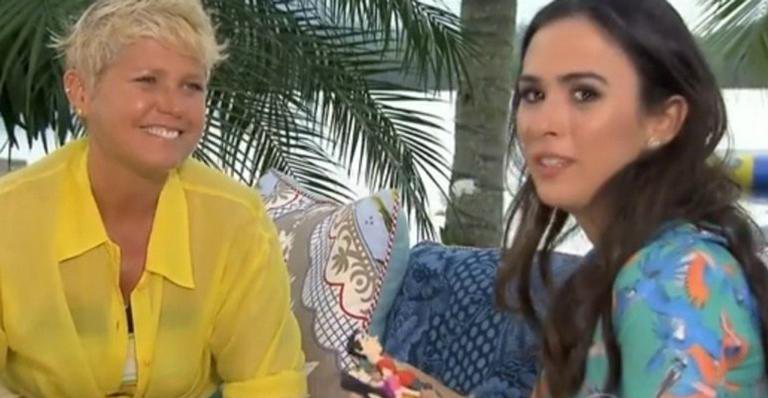 Xuxa e Tatá Werneck - Reprodução/TV Globo