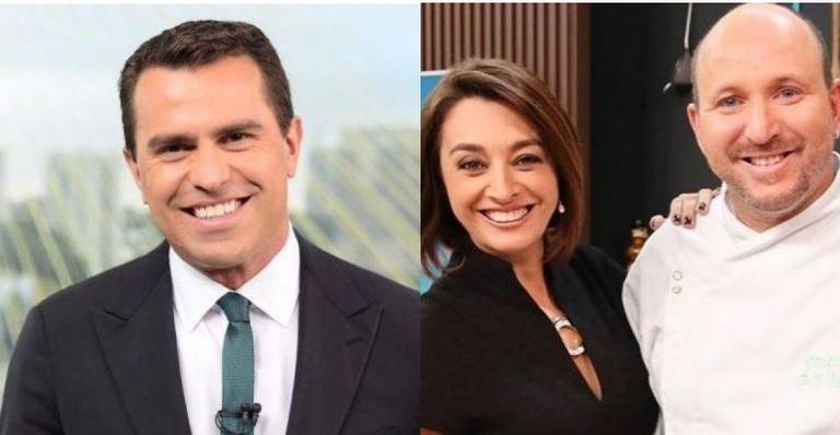 Rodrigo Bocardi, Catia Fonseca e Bruno Coutinho - Reprodução/Instagram