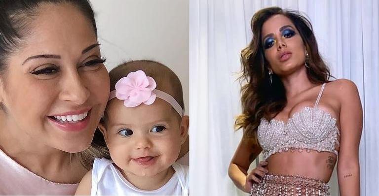 Mayra Cardi, Sophia e Anitta - Reprodução/Instagram