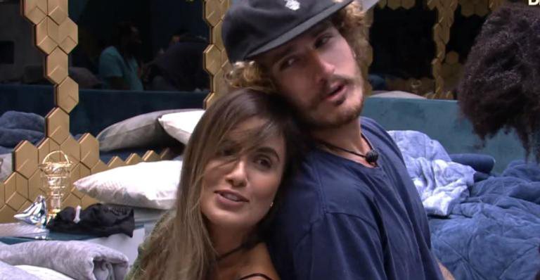 Alan Possamai e Carol Peixinho no BBB19 - Reprodução/TV Globo