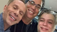 Rafael Ilha mostra foto com Walter Casagrande Fábio Assunção - Reprodução / Instagram