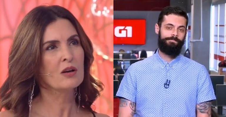 Fátima Bernardes e Cauê Fabiano - Reprodução/Globoplay