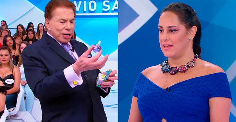 Silvio Santos e Silvia Abravanel - Reprodução/SBT