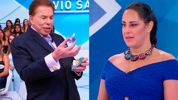 Silvio Santos e Silvia Abravanel - Reprodução/SBT