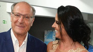 Graciele Lacerda e Geraldo Alckmin - AgNews