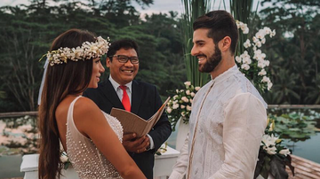 Alok renova os votos do casamento - Divulgação