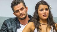 Marcos e Emilly durante BBB - Reprodução Globo/Paulo Belote