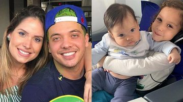 Thyane Dantas, Wesley Safadão, Dom e Ysis - Reprodução / Instagram