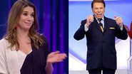 Silvio Santos e Rebeca Abravanel - Reprodução/SBT