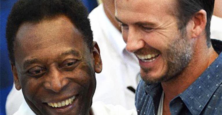 David Beckham e Pelé - Reprodução/Instagram