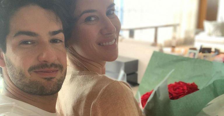 Alexandre Pato e a namorada Rebeca Abravanel - Reprodução/Instagram