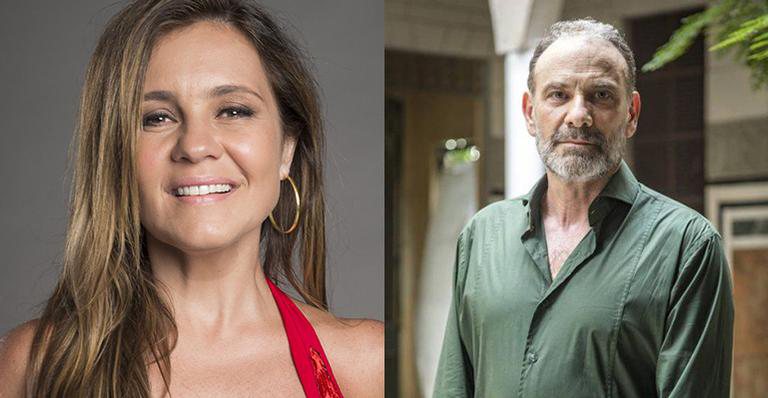 Marco Ricca e Adriana Esteves - Reprodução/ TV Globo