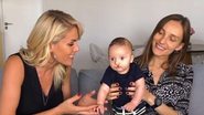 Ana Hickmann, Francisco e Isabel Hickmann - Reprodução/YouTube