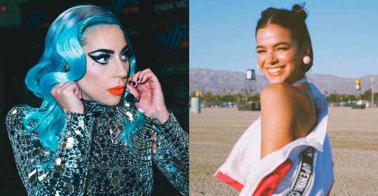 Bruna Marquezine e Lady Gaga - Reprodução/Instagram