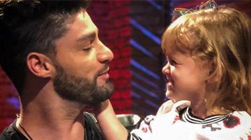 Munhoz e a filha, Iris - Reprodução / Instagram